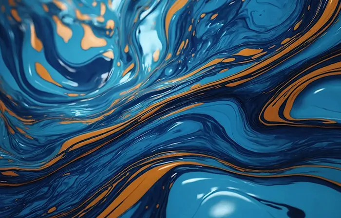 Fashionable Blue Liquid Background Lines Jpg